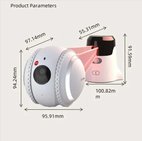 PetPal Interactive Robot – Your Cat's Ultimate Companion and Monitor