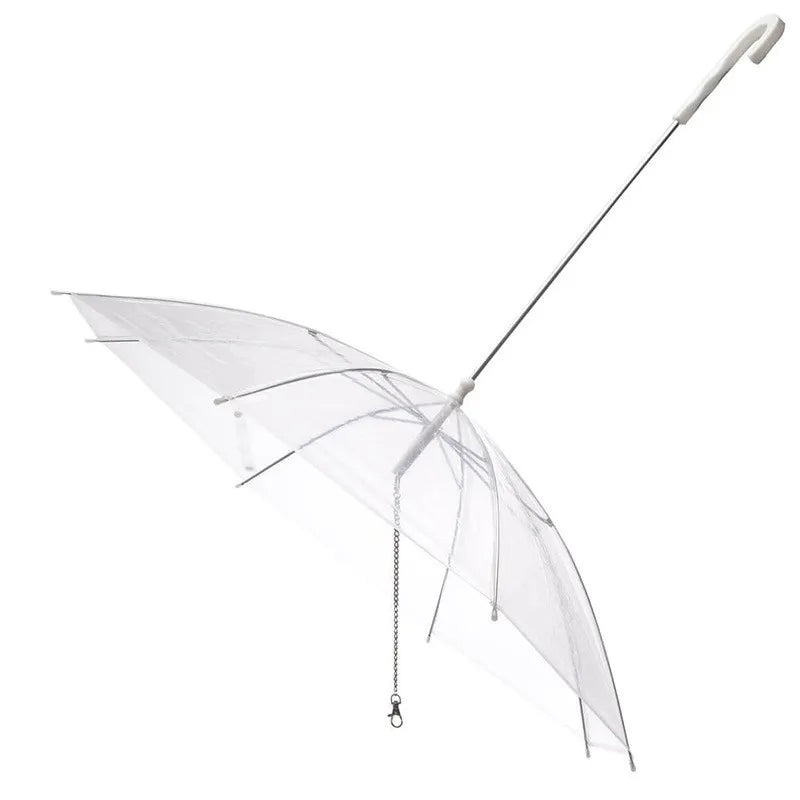 Creative Leash Puppy Umbrella With Dog Leash