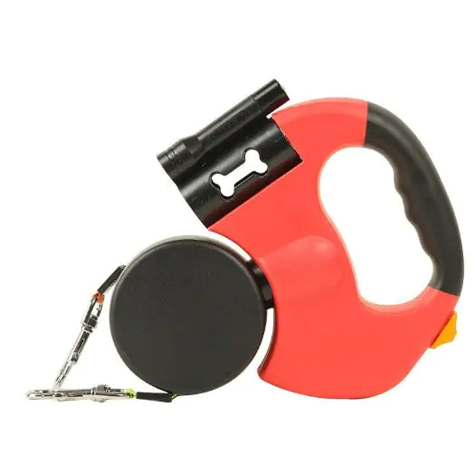 Dual Pet Retractable Dog Leash