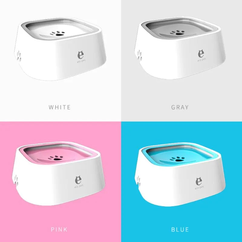 Portable Pet Floating Bowl Splash-proof