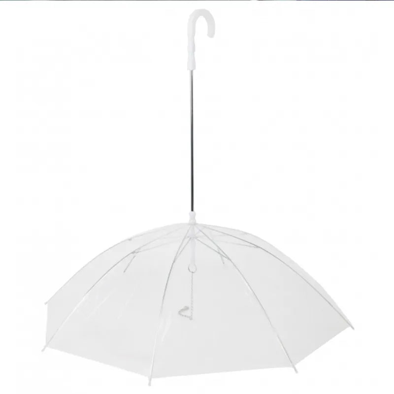 Creative Leash Puppy Umbrella With Dog Leash