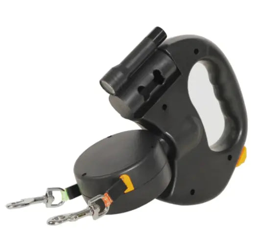 Dual Pet Retractable Dog Leash
