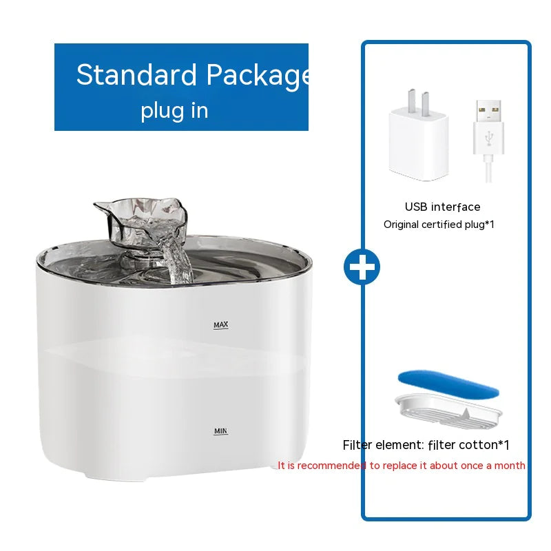 Automatic Cat Water Fountain